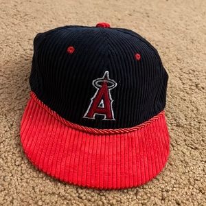 Angel’s Baseball Corduroy Hat, Adjustable